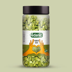 Premium Pumpkin Seeds – Rich in Magnesium & Zinc | Vedanic