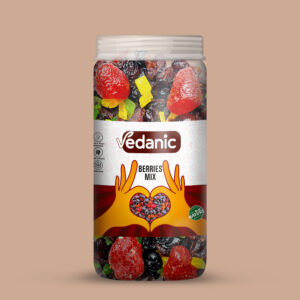 Premium Dried Berries Mix – Juicy & Delicious | Vedanic